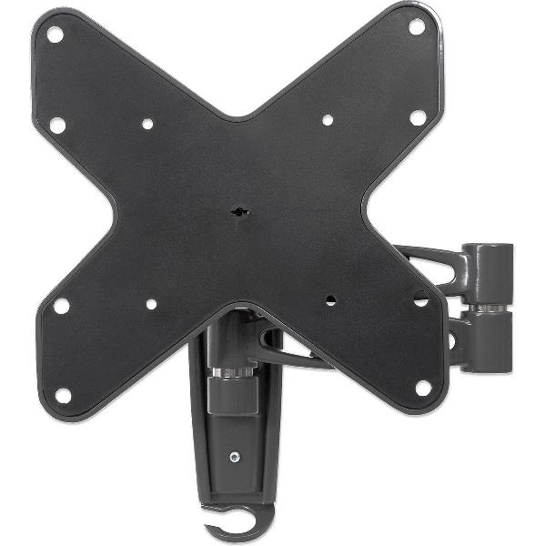 Manhattan 423755 Monitor-wandbeugel 1-voudig 58,4 cm (23) - 106,7 cm (42) Kantelbaar, Zwenkbaar