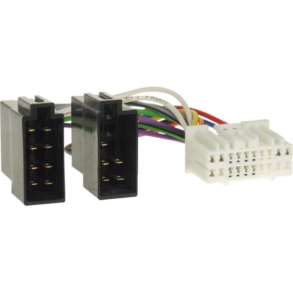 Radio aansluitkabel van ISO naar div.modellen Honda-Aston Martin- Fiat- Honda- Nissan- Opel- Suzuki