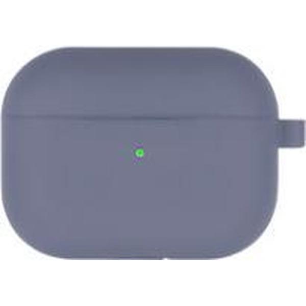 Goospery - Airpods Pro Case - Siliconen beschermhoes met opdruk - Donker Grijs