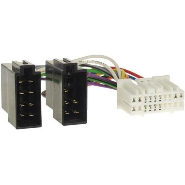 Radio aansluitkabel van ISO naar Honda/Acura/ Fiat/ Honda/ Nissan/ Opel/ Suzuki