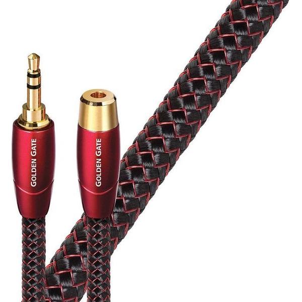AudioQuest Golden Gate 3.5mm male - 3.5mm female 5m (hoofdtelefoonkabel)