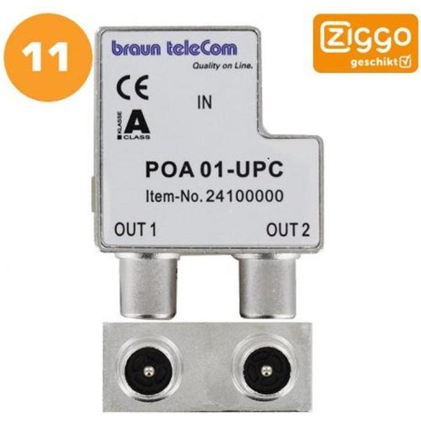 Braun Telecom Ziggo splitter POA 01-UPC