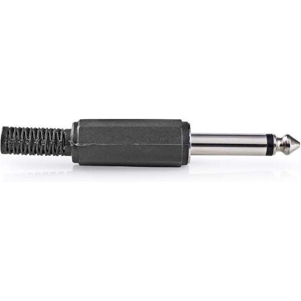 Nedis CAVC23980BK Jack-monoconnector 6,35 Mm Male 25 Stuks Zwart