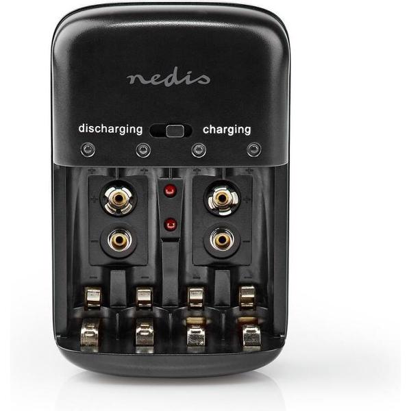 Nedis BACH07 Nimh-batterijlader Aa/aaa/e-blok
