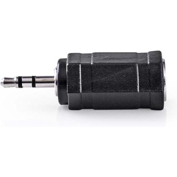 Nedis - Nedis CAGP21930BK Stereo Audioadapter 2,5 Mm Male - 3,5 Mm Female Zwart -
