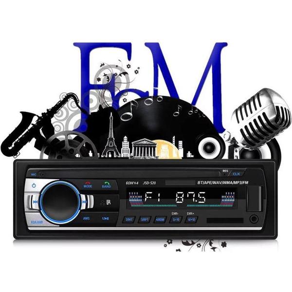 Kkmoon Autoradio BT/MP3/WMA/SD/TUNER/USB