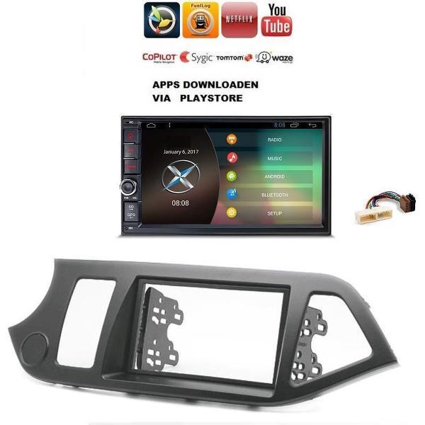 Kia picanto radio android navigatie wifi 2011 2012 2013 2014 2015