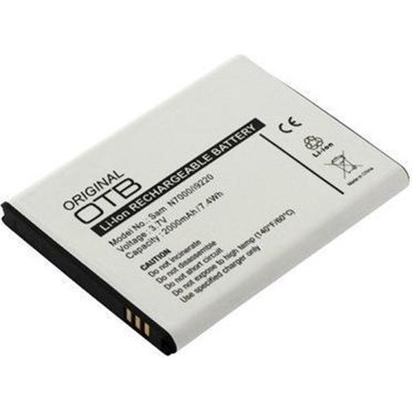 Batterij voor Samsung Galaxy Note N7000 Li-Ion ON590