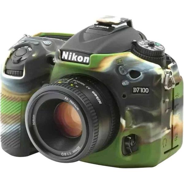 PULUZ Soft Silicone Protective Case for Nikon D7200 /D7100(Camouflage)