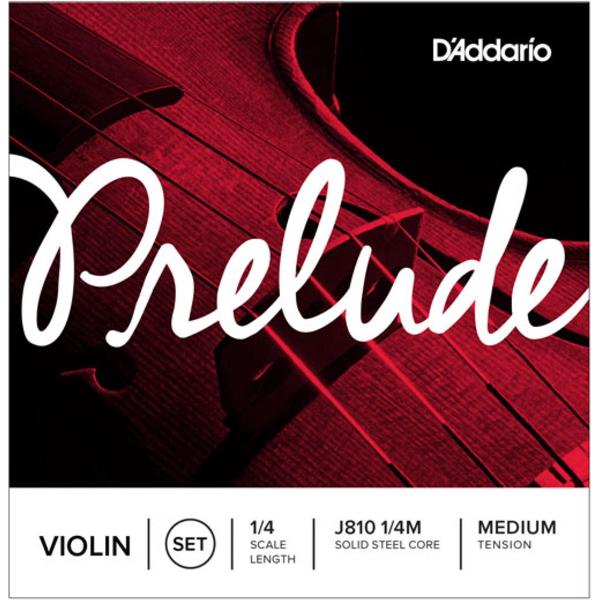 Violin Strings Prelude J810-1/4 Medium Tension