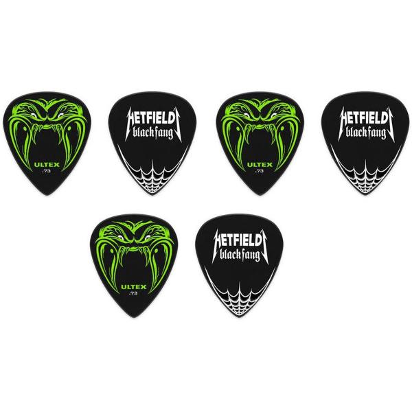 Ultex Hetfield Player's Pleks 0,73 mm zwart, 6er-Set