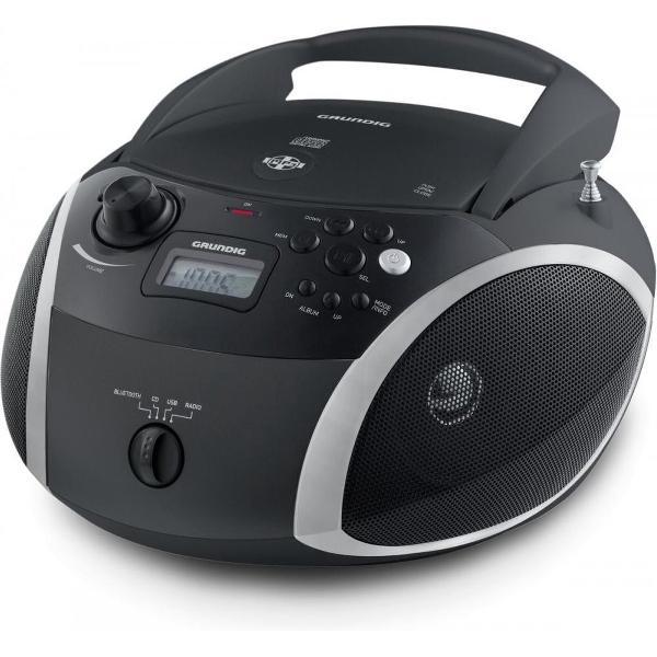 Grundig GRB 3000 BT Digitaal 3 W Zwart, Zilver