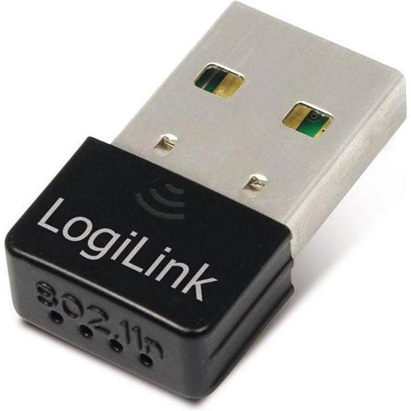 LogiLink Nano Wireless N 150Mbps USB-adapter (WL0084B)