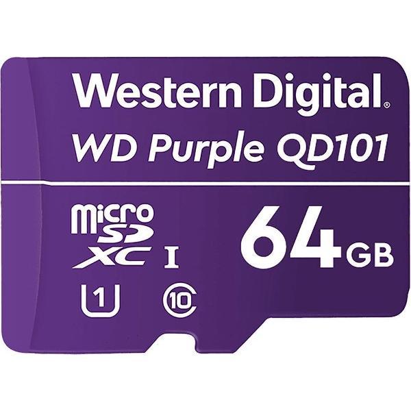 Western Digital WD Purple SC QD101 flashgeheugen 64 GB MicroSDXC Klasse 10