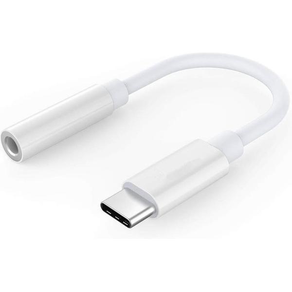 USB-C naar 3.5mm audio met smart DAC aux voor iPad Pro (2018), Huawei, Samsung Etc