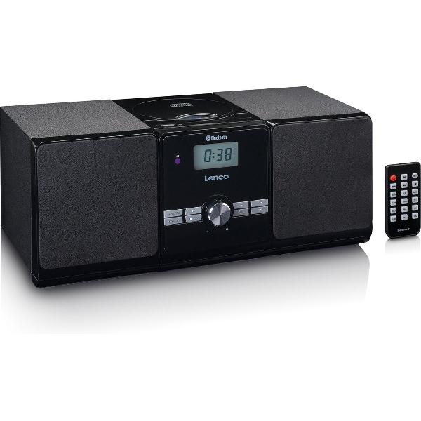 Lenco MC-030BK - Stereoset - CD-speler - Radio - Zwart