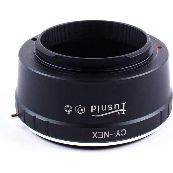 Adapter CY-NEX: Contax Yashica CY Lens - Sony NEX A7 FE mount Camera