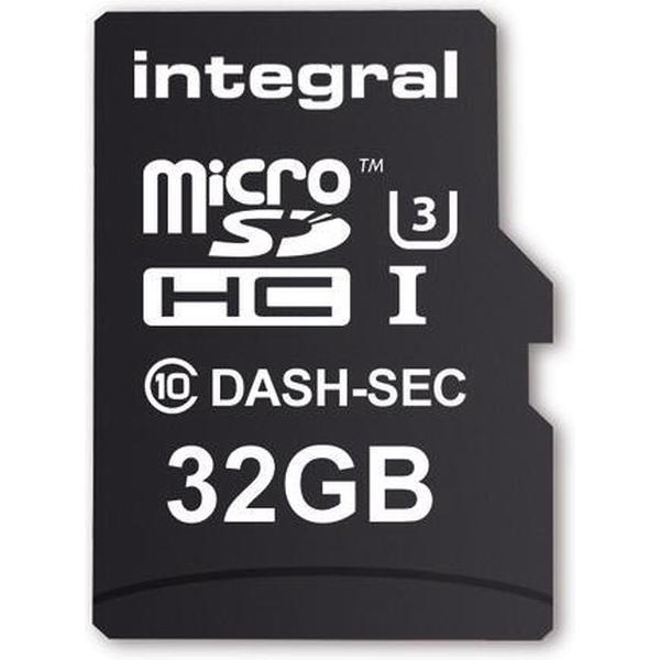 Integral INMSDH32G10-DSCAM flashgeheugen 32 GB MicroSD UHS-I