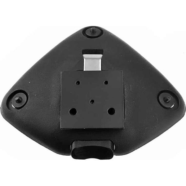 Aluminium bodem Base Mount voor GoPro NIEUWE HERO / HERO6 / 5/5 sessie / 4 sessie / 4/3 + / 3/2/1, Xiaoyi en andere actiecamera's / Nachtzichtcamera (ST-82) (zwart)