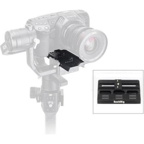 Eachrig BMPCC 4K misplaatst bord voor DJI Ronin S-stabilisator