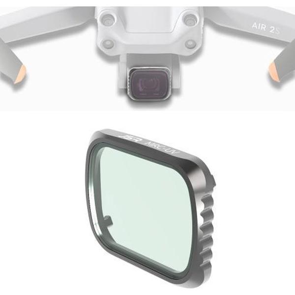 JSR KS MCUV lensfilter voor DJI Air 2S, aluminium frame