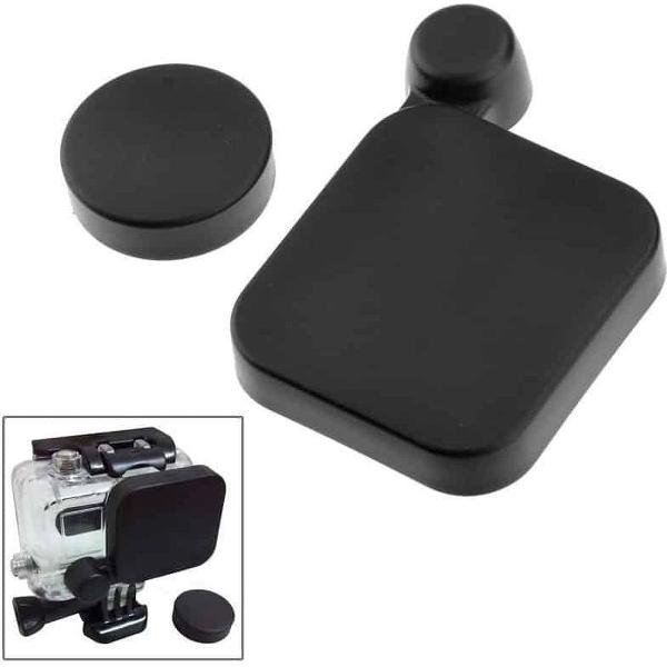 Nieuwe beschermhoes Lensdop Cover + Behuizing Hoes Hoes voor GoPro Hero 4 / 3+ (ST-118)