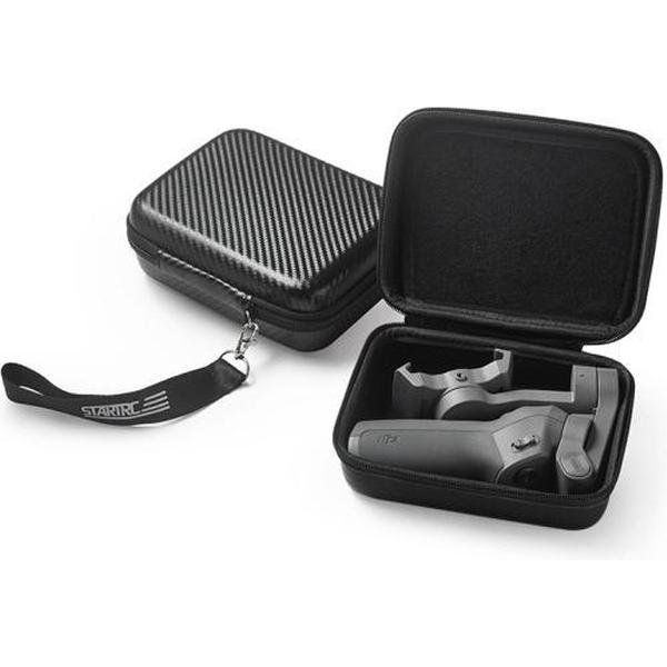 STARTRC PU Carbon waterdichte opbergdoos voor DJI Osmo Mobile 3 Gimbal (zwart)
