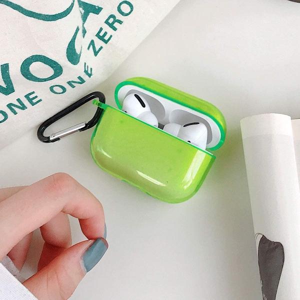 Shieldcase Neon Vibes Case geschikt voor Airpods Pro case - neon geel