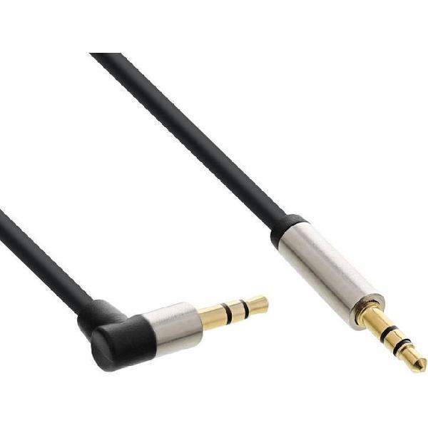 InLine Premium 3,5mm Jack stereo audio slim kabel / haaks - 5 meter