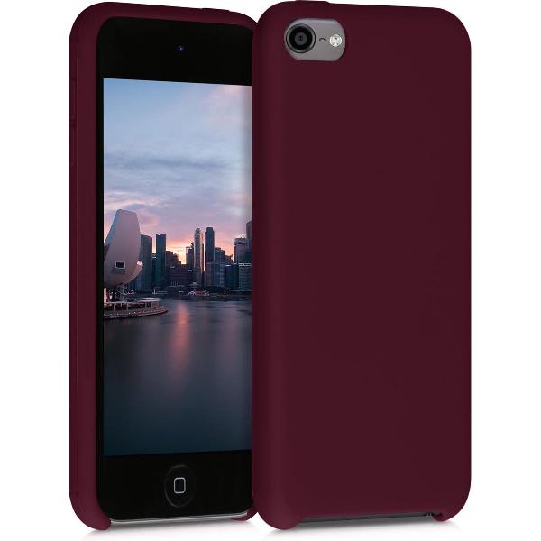 kwmobile hoes voor Apple iPod Touch 6G / 7G (6de en 7de generatie) - Beschermhoes voor mediaspeler - Backcover in wijnrood