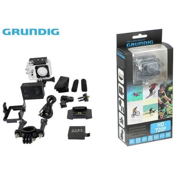 Grundig HD Action-Camera 720p Waterdicht incl. 10 accessoires