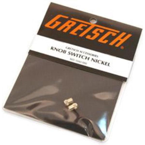 knopf, schroefbaar nikkel, 2 st.