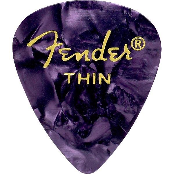Picks 351 Purple Moto thin 12er Set Premium Celluloid