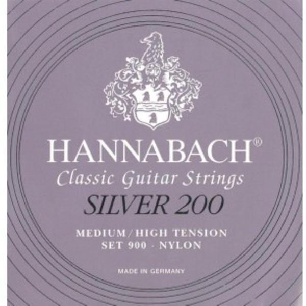 K-Git.snaren set 900 MHT Nylon zilver 200