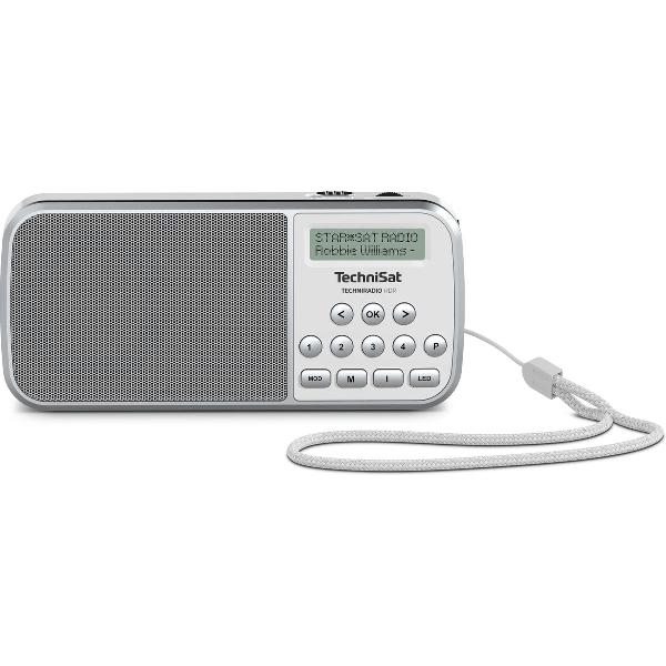 TechniSat Techniradio RDR Pocket radio DAB+, FM AUX, USB Torch White