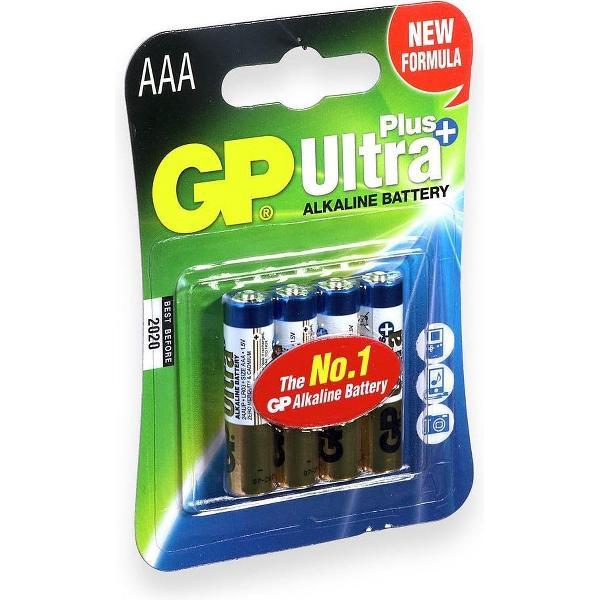 GP Ultra Plus Alkaline AAA Micro penlite, blister 4