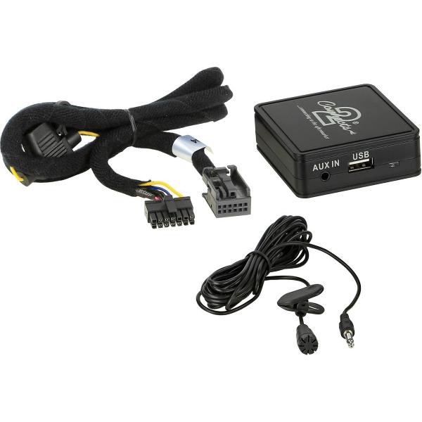 Bluetooth Adapter Peugeot 207/ 307/ 308/ 3008/ 407/ 607/ 807 met Quadlock connector