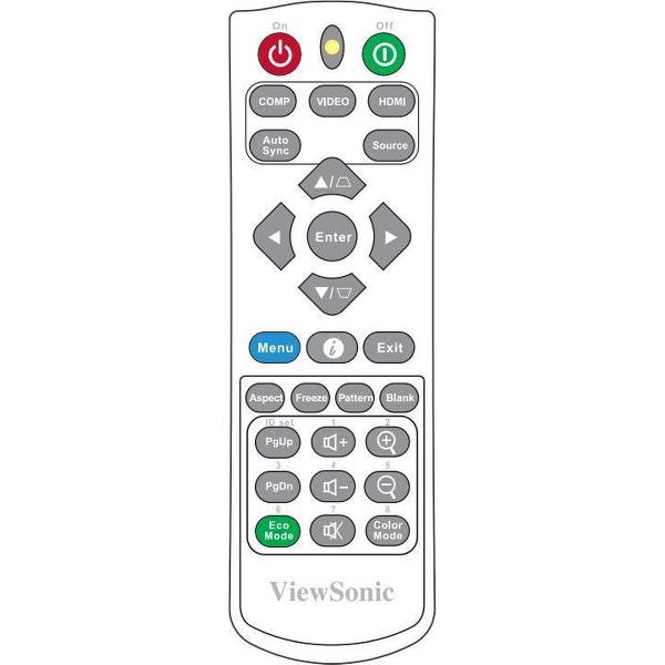 ViewSonic A-00010005 / Q-3101 Beamer Afstandsbediening
