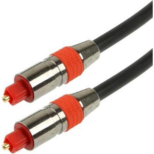 Digitale audio optische vezel Toslink-kabel OD: 6.0 mm