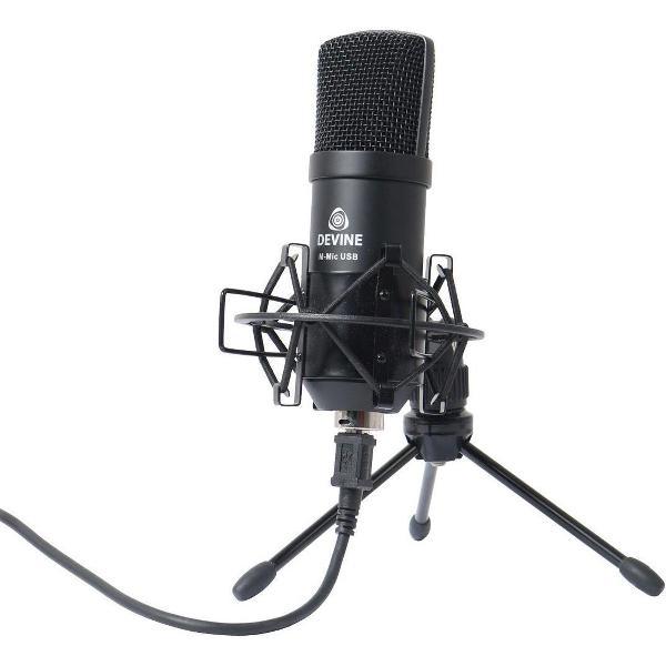 Devine M-Mic USB BK condensatormicrofoon zwart
