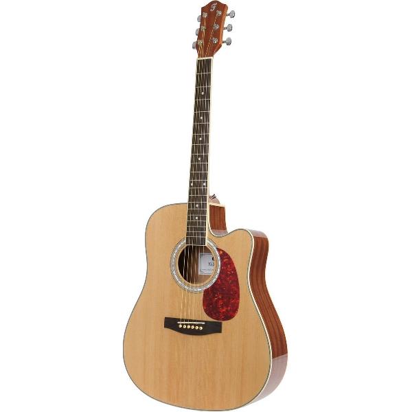 Fazley W60C HN akoestische western gitaar naturel
