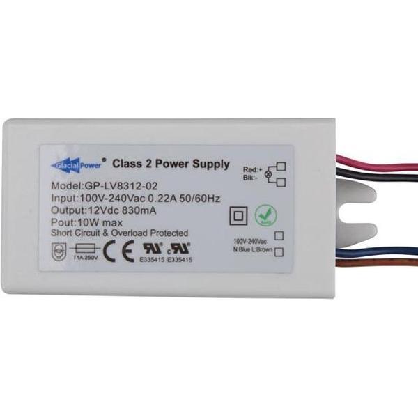 LED-VOEDING - 1 UITGANG - 12 VDC - 10 W (GP-LV8312-02)