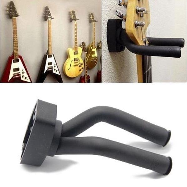 Gitaar haak om uw gitaar op te hangen Universeel Zwart Muur houder hanger / HaverCo