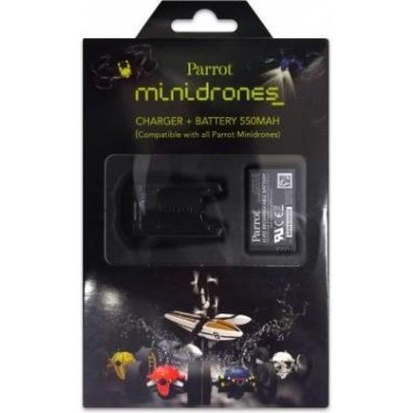 Parrot Mini Drones - Charger + Battery + USB Cable