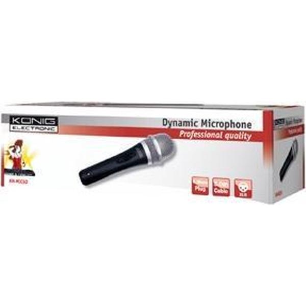 König - Uni-directionele Dynamische Microfoon Metaal - Zwart