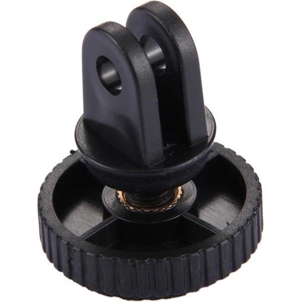 PULUZ 1/4 inch schroeven Tripod Mount Adapter voor GoPro HERO 7 / 6 / 5 / 5 session / 4 session / 4 / 3+/ 3 / 2 / 1 Xiaoyi nl andere actie camera's 5 mm Diameter schroeven gat 3 3 cm Diameter