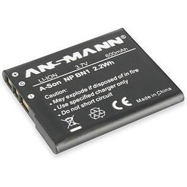 Ansmann A-Son NP BN 1 oplaadbare batterij/accu Lithium-Ion (Li-Ion) 600 mAh 3,7 V