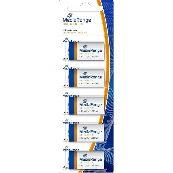 MediaRange MRBAT150 household battery Single-use battery CR123A Lithium 3 V