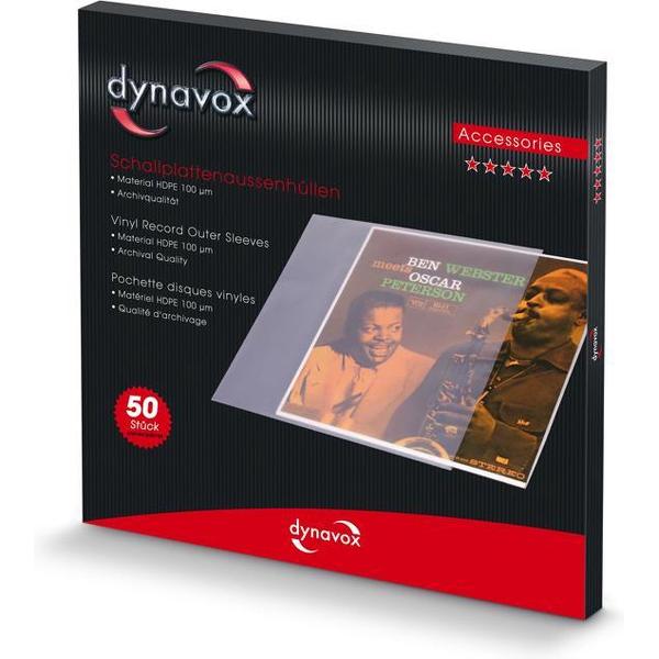 Dynavox LP beschermhoezen - 50 stuks