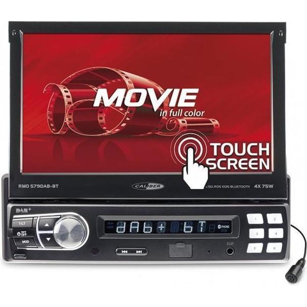 Caliber RMD579DAB-BT - Autoradio met klapscherm - Enkel din - Zwart